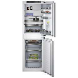 Siemens KI85NAD30G Integrated Fridge Freezer, White